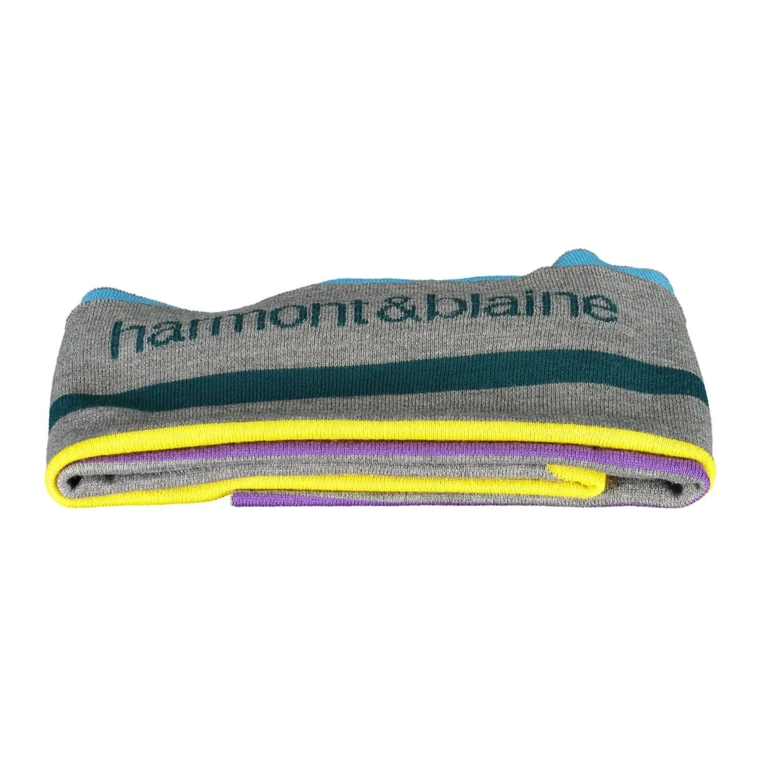 Harmont & Blaine Gray Wool Men Scarf