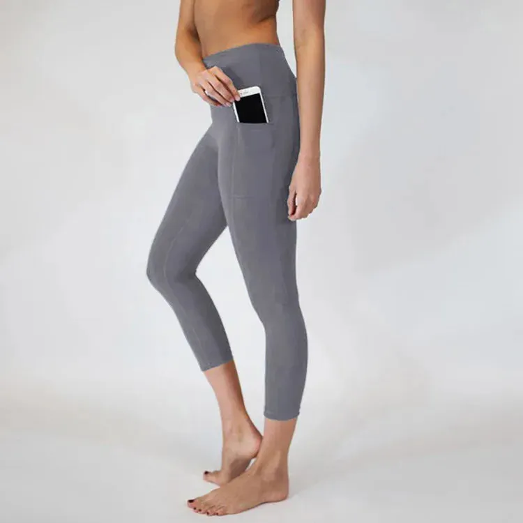 High Waist Yoga Pants With Tummy Control