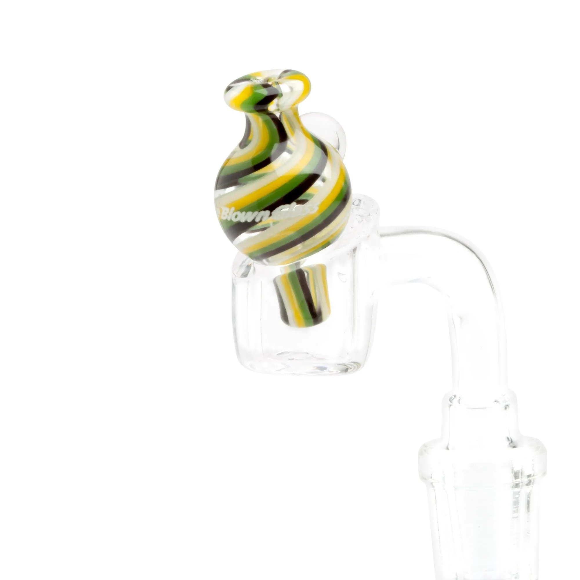 Home Blown Glass Bubble Carb Cap - Ashanti