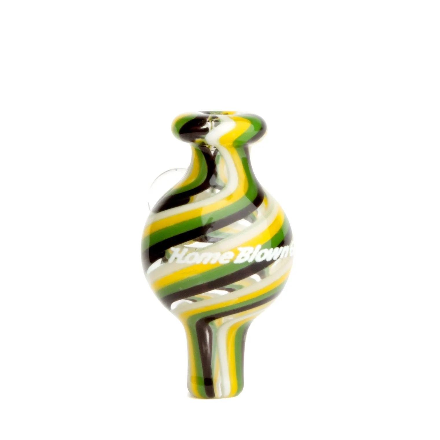 Home Blown Glass Bubble Carb Cap - Ashanti