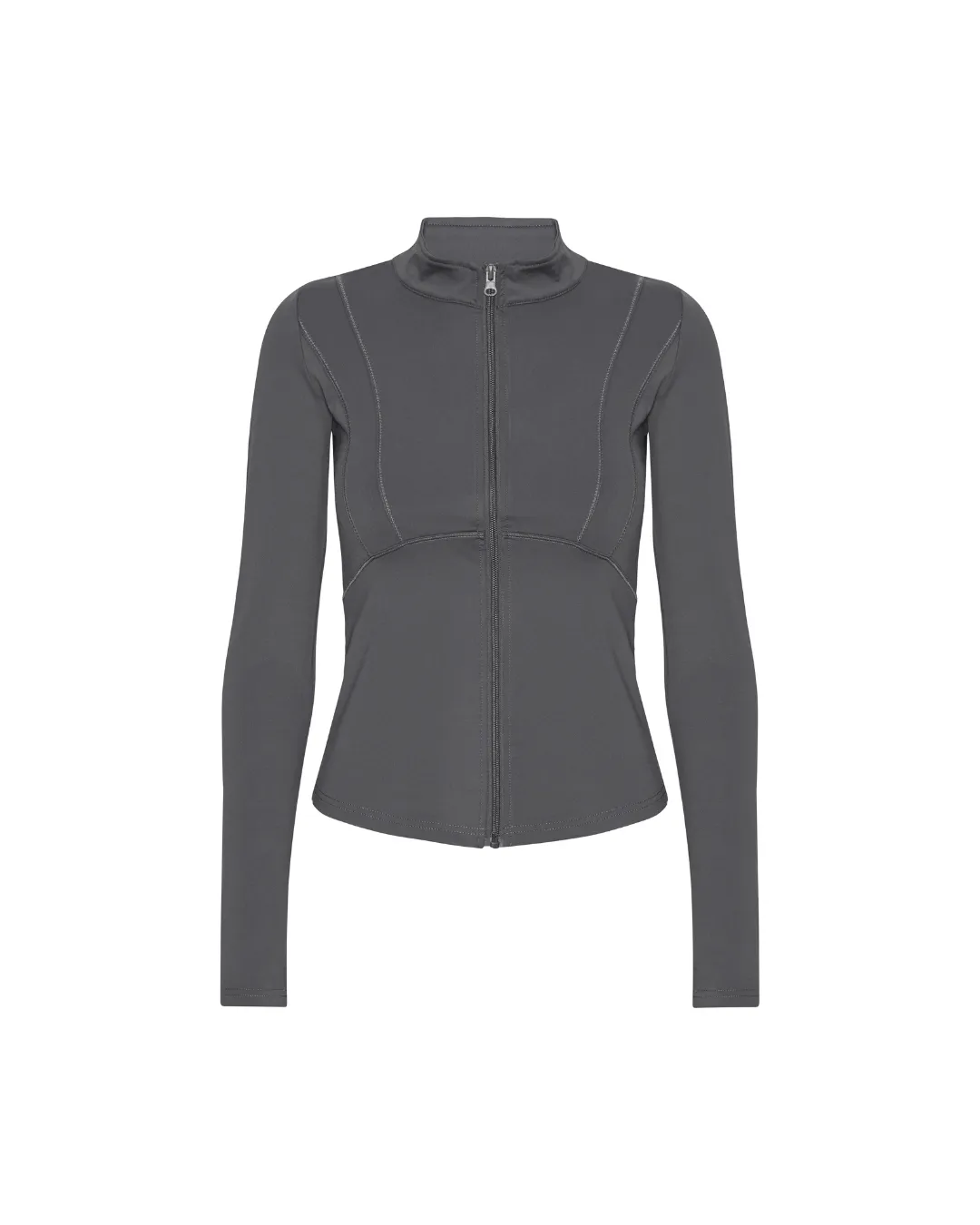 Hyper Zip Blouse - Space Grey