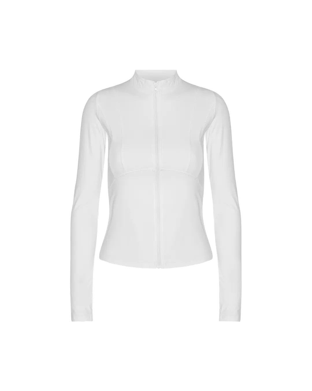 Hyper Zip Blouse - White