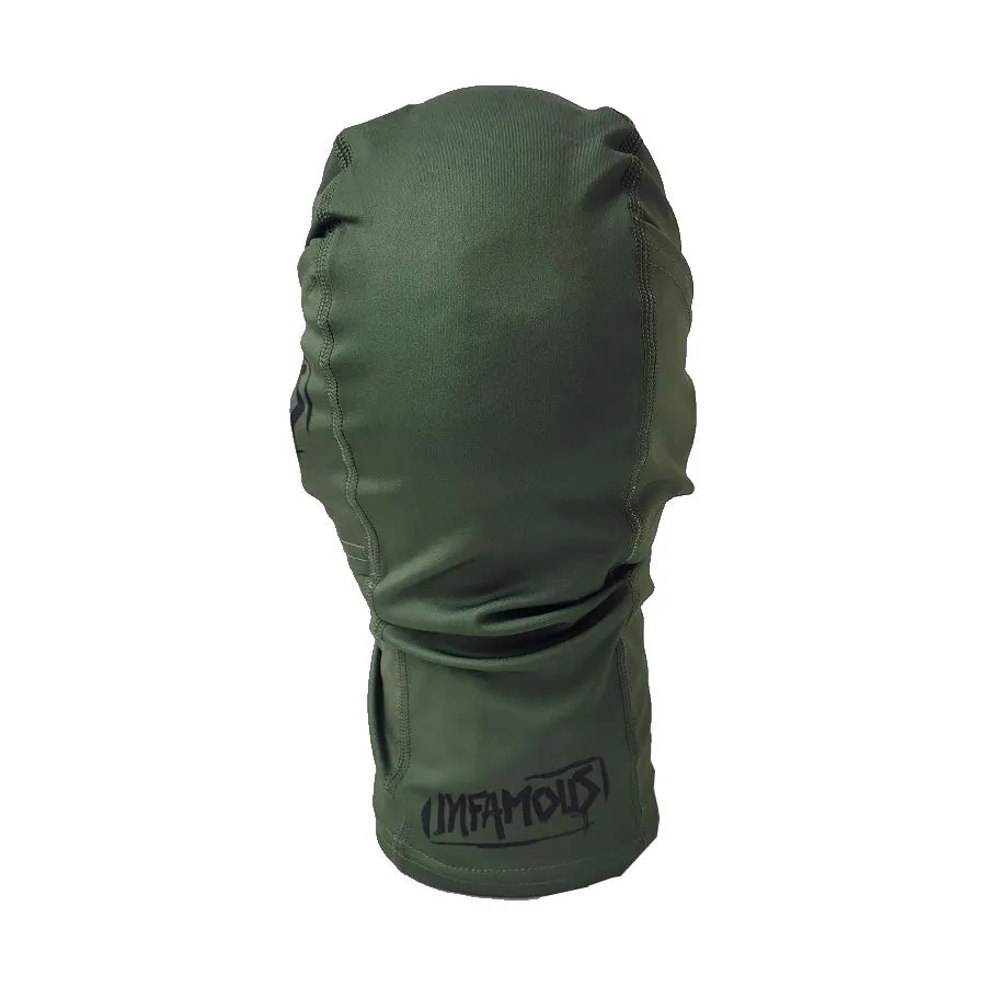 Infamous Sheisty Balaclava Headwrap - Infamous - Olive