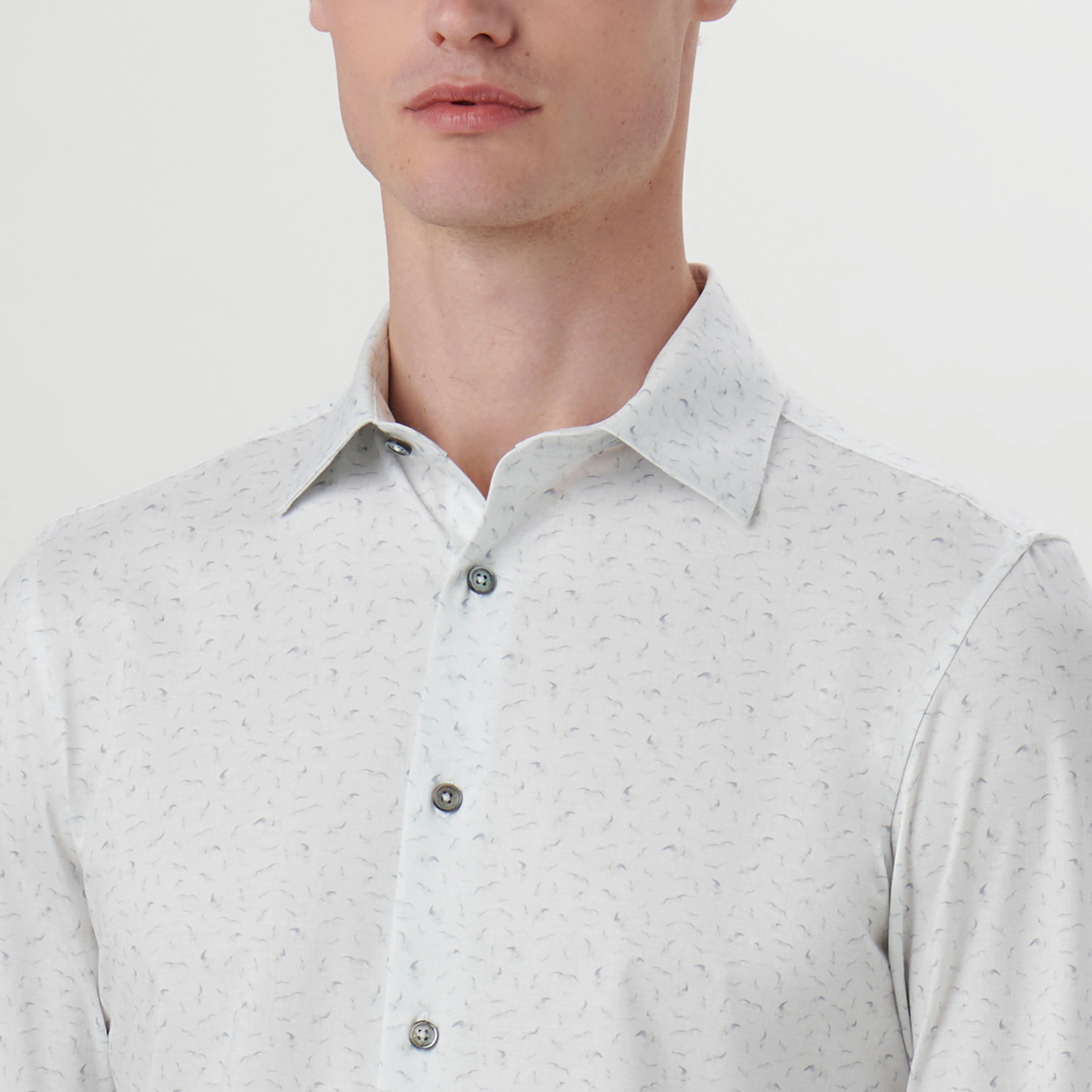 James Bird Print OoohCotton Shirt