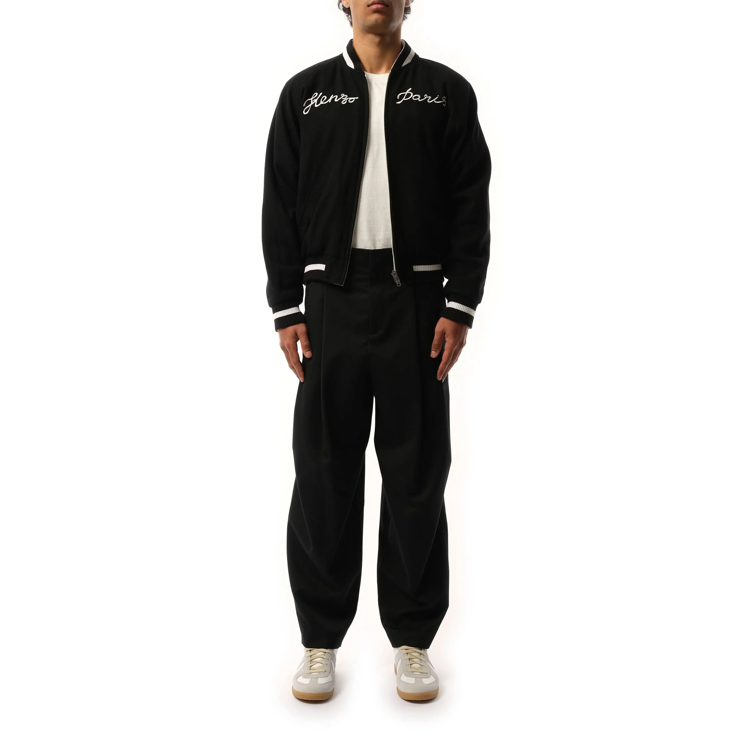 Kenzo Elephant Reversible Souvenir Jacket in Black