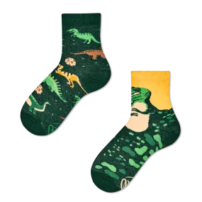 Kid's Mismatched Dinosaur Socks