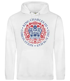 KING CHARLES III Official Coronation Front Printed Unisex Hoodie