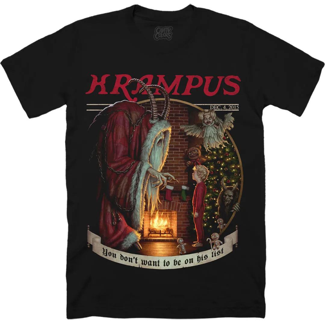 KRAMPUS: NAUGHTY LIST - T-SHIRT