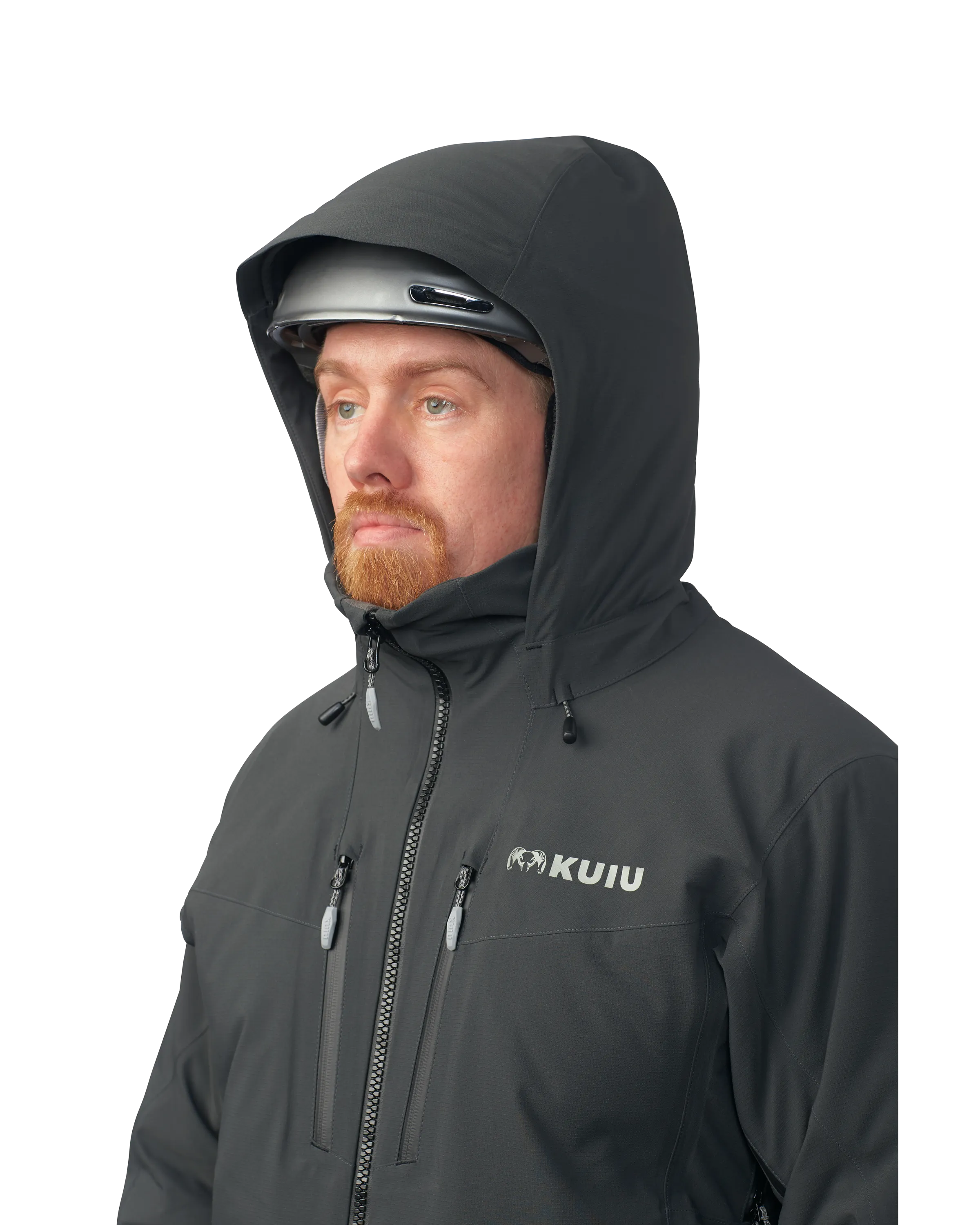 KUIU Kutana Gale Force Hooded Jacket | Gunmetal