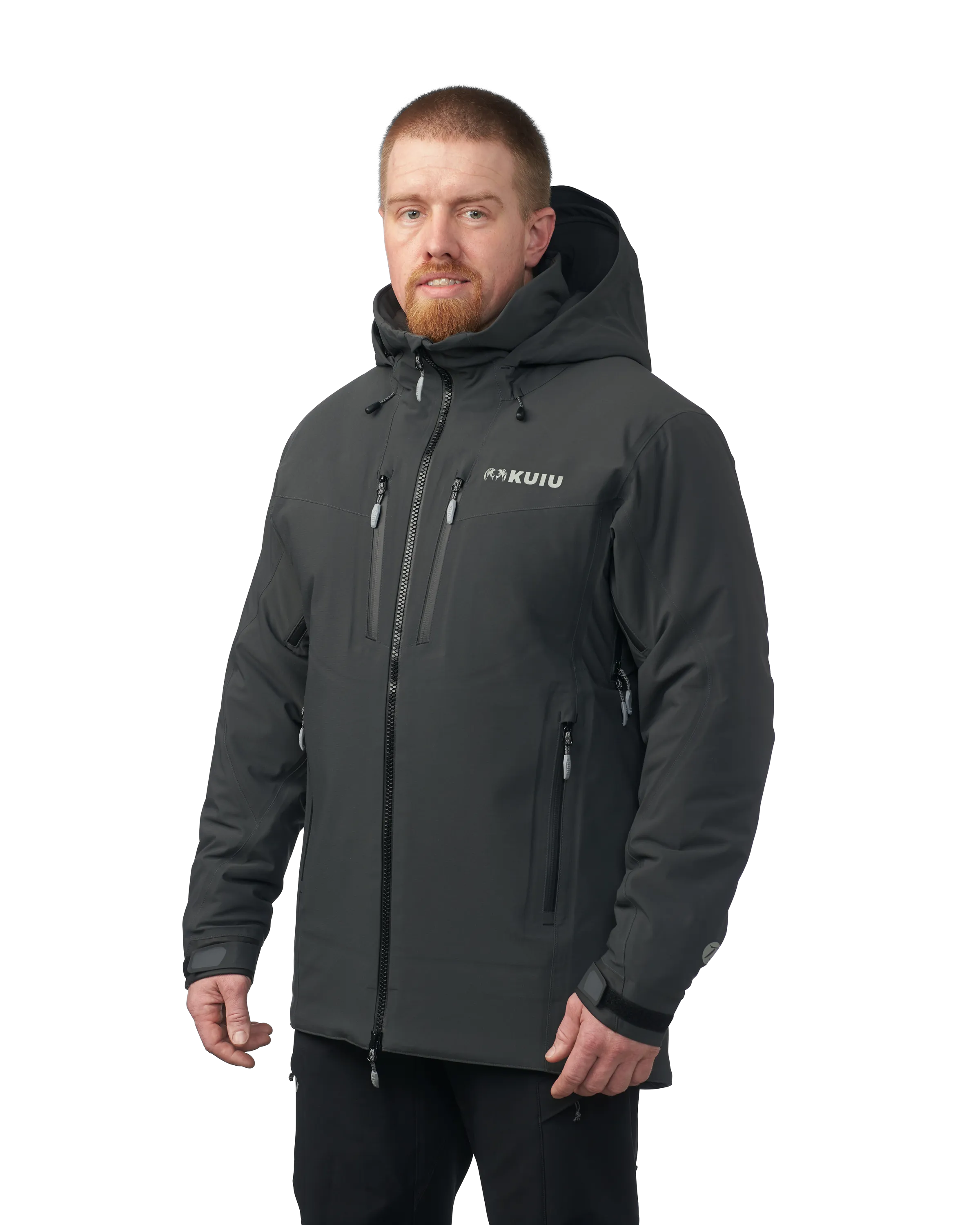 KUIU Kutana Gale Force Hooded Jacket | Gunmetal