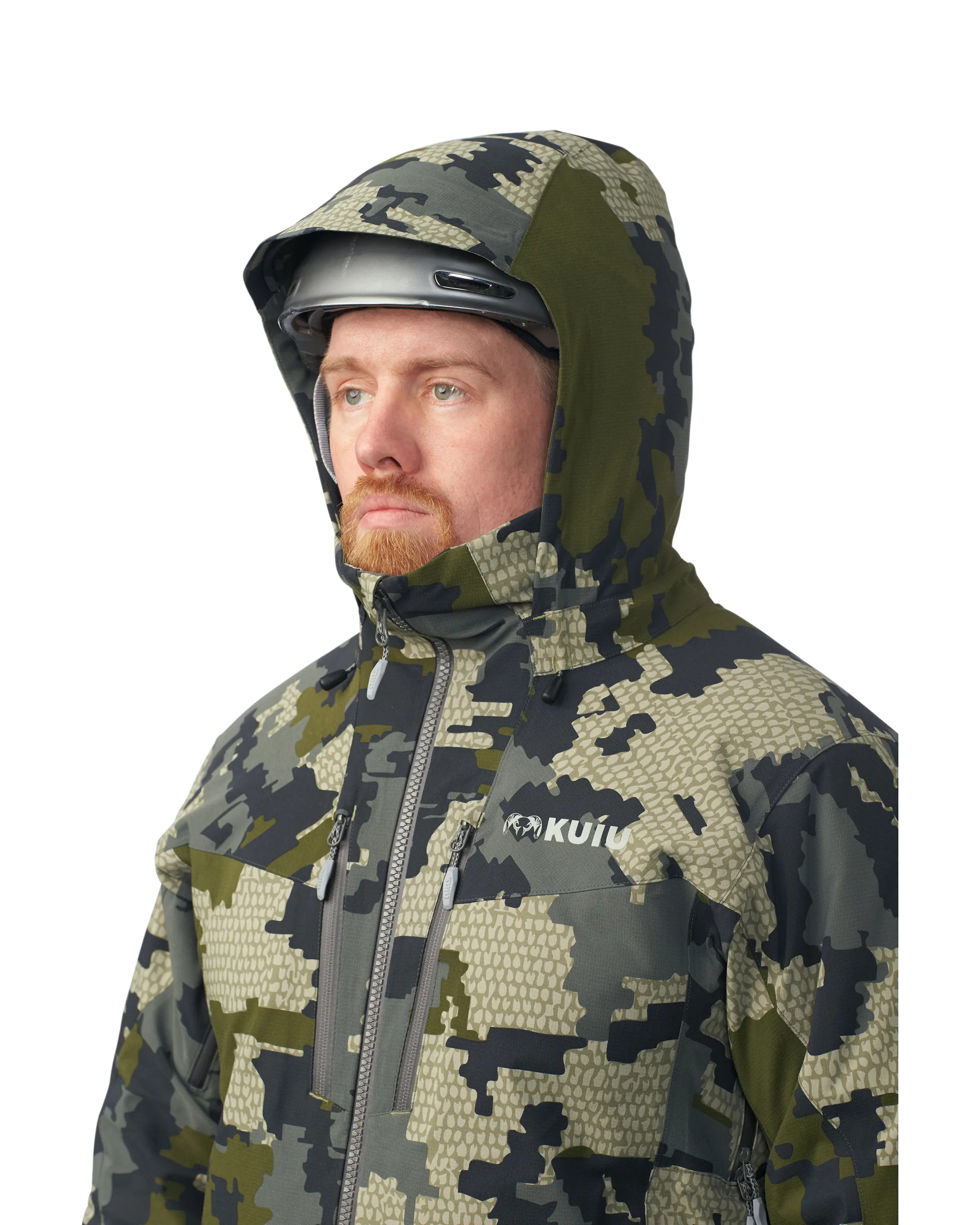 KUIU Kutana Gale Force Hooded Jacket | Verde