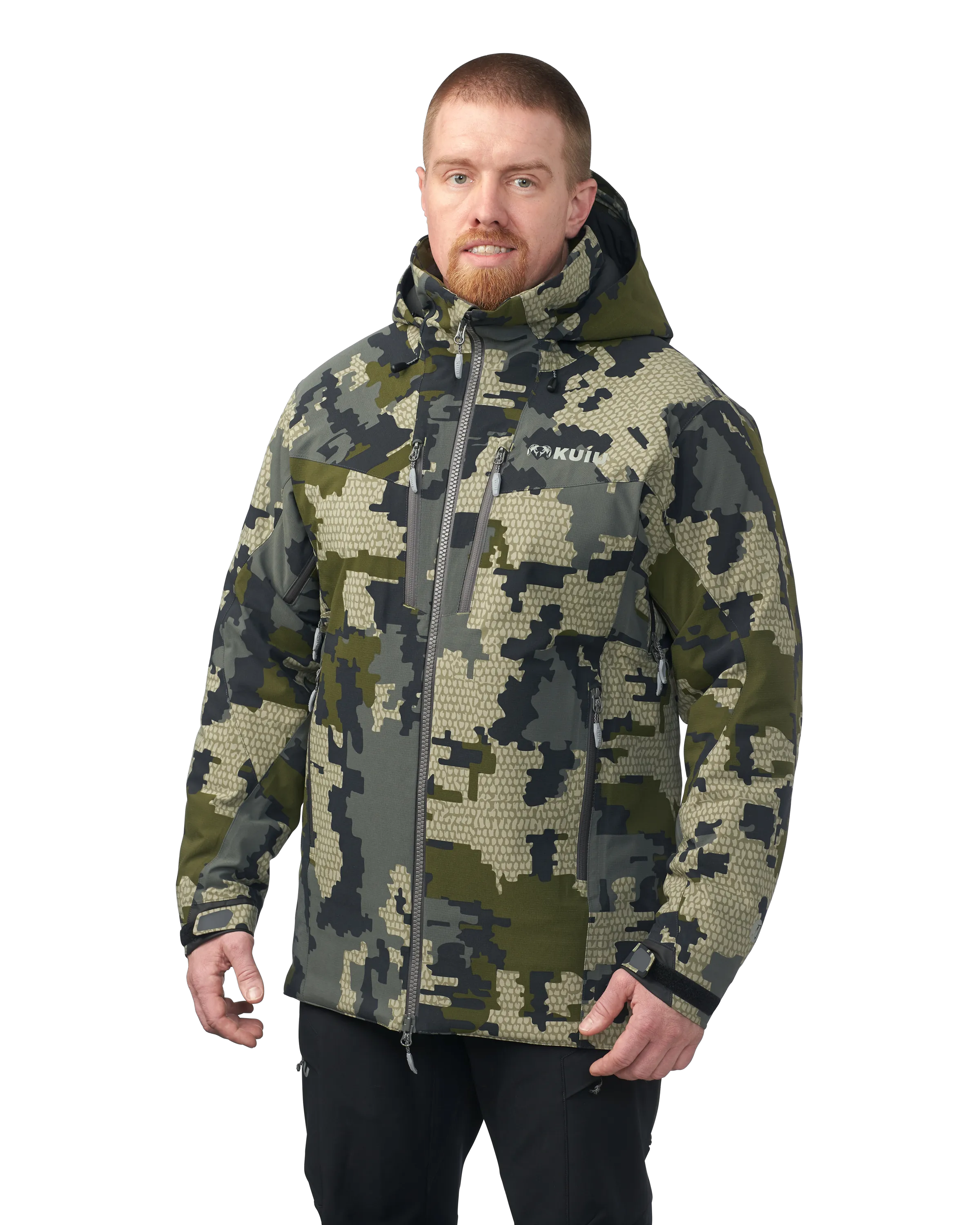 KUIU Kutana Gale Force Hooded Jacket | Verde