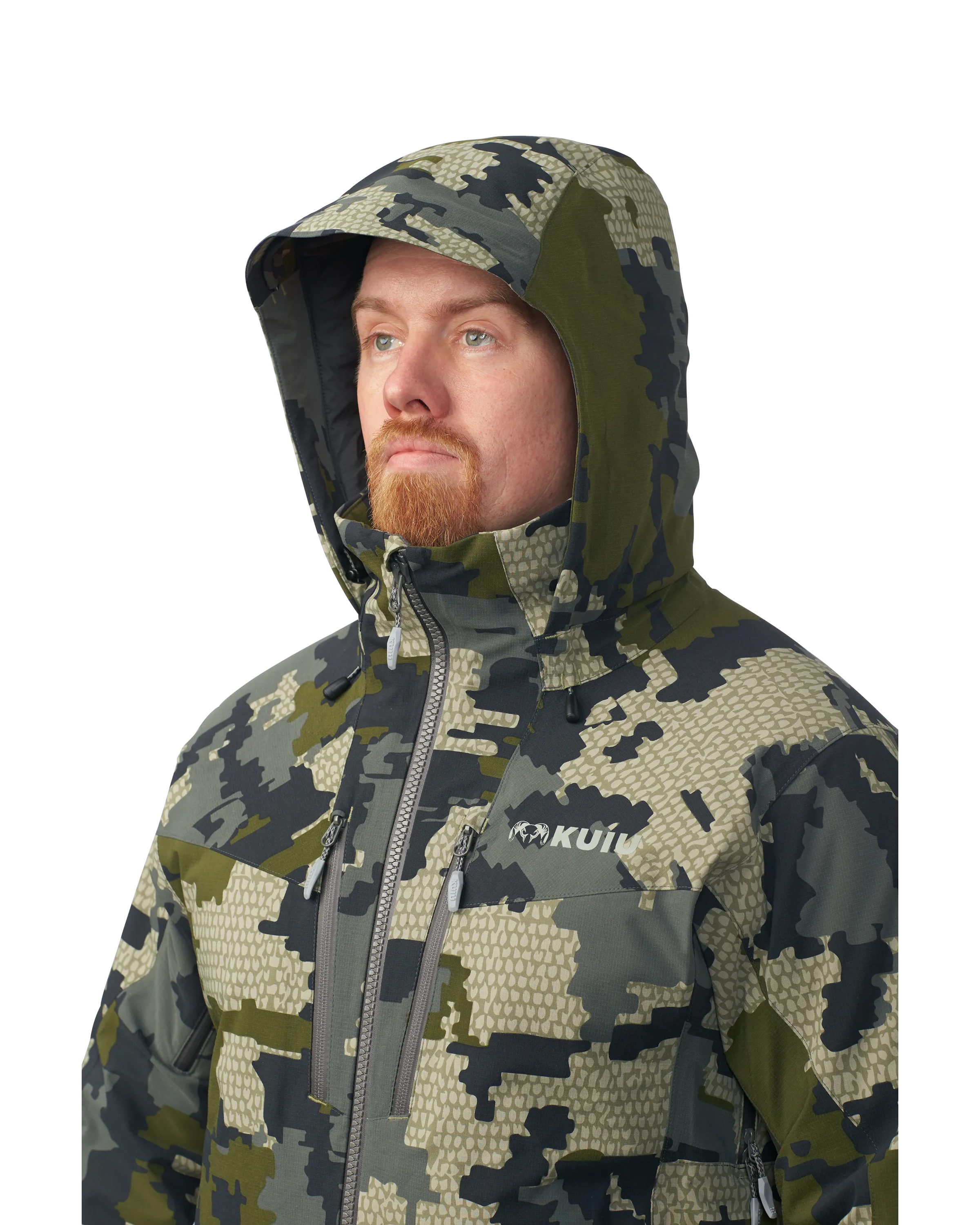 KUIU Kutana Gale Force Hooded Jacket | Verde