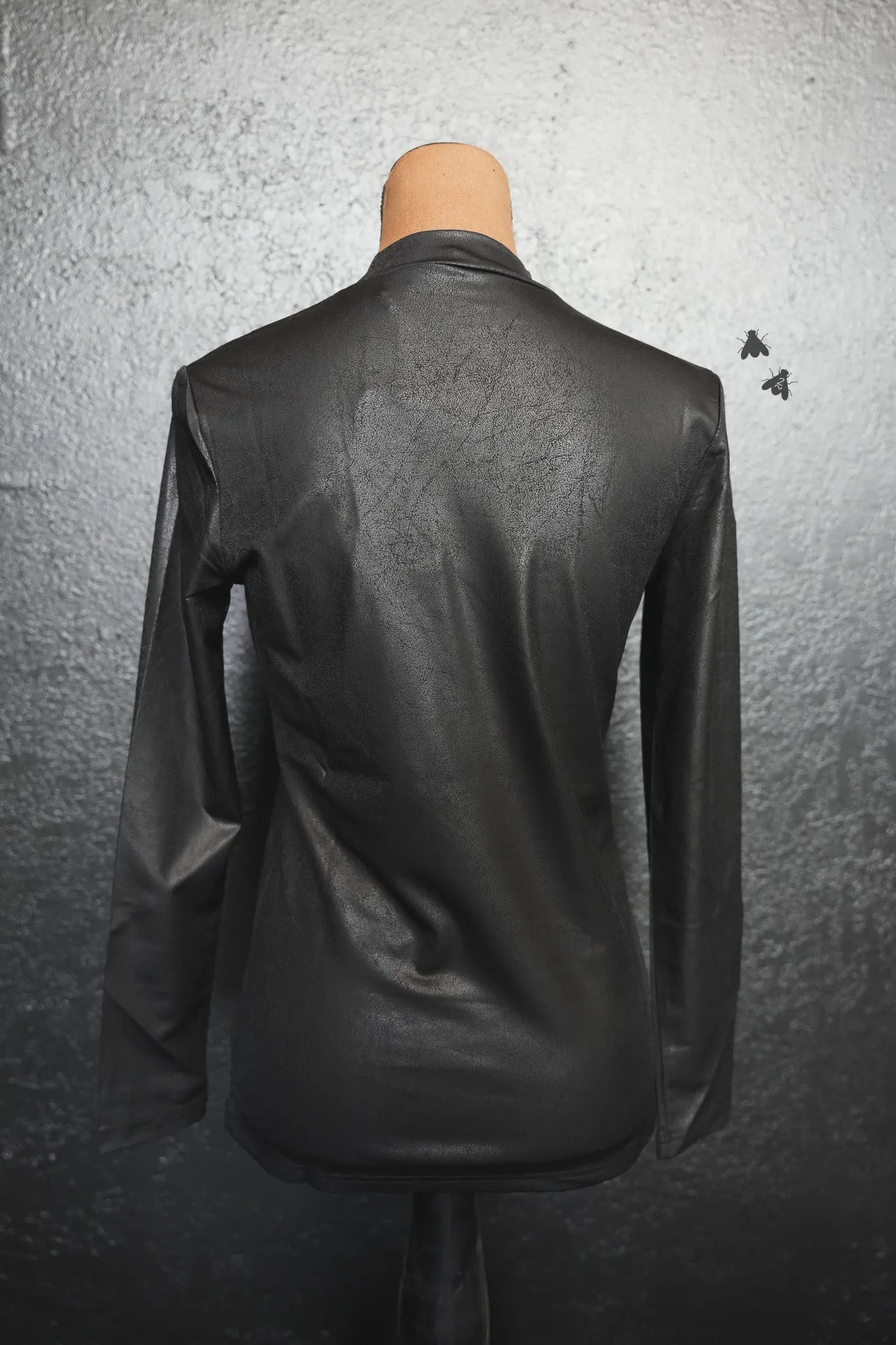 LEDDY LEATHER L/S *MIDNIGHT [RESTOCKED!]