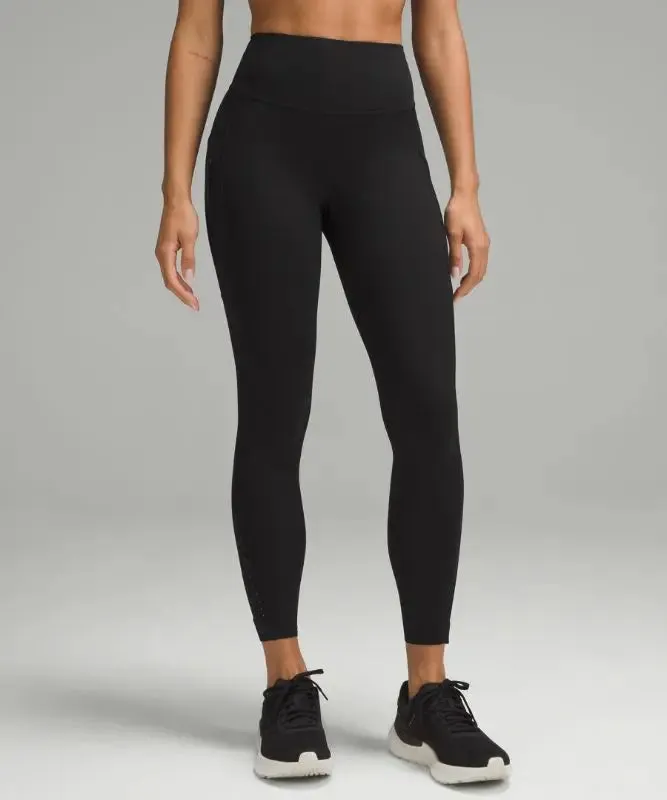 lululemon Women's Fast and Free High-Rise Tight Leggings 3 Pockets Glow