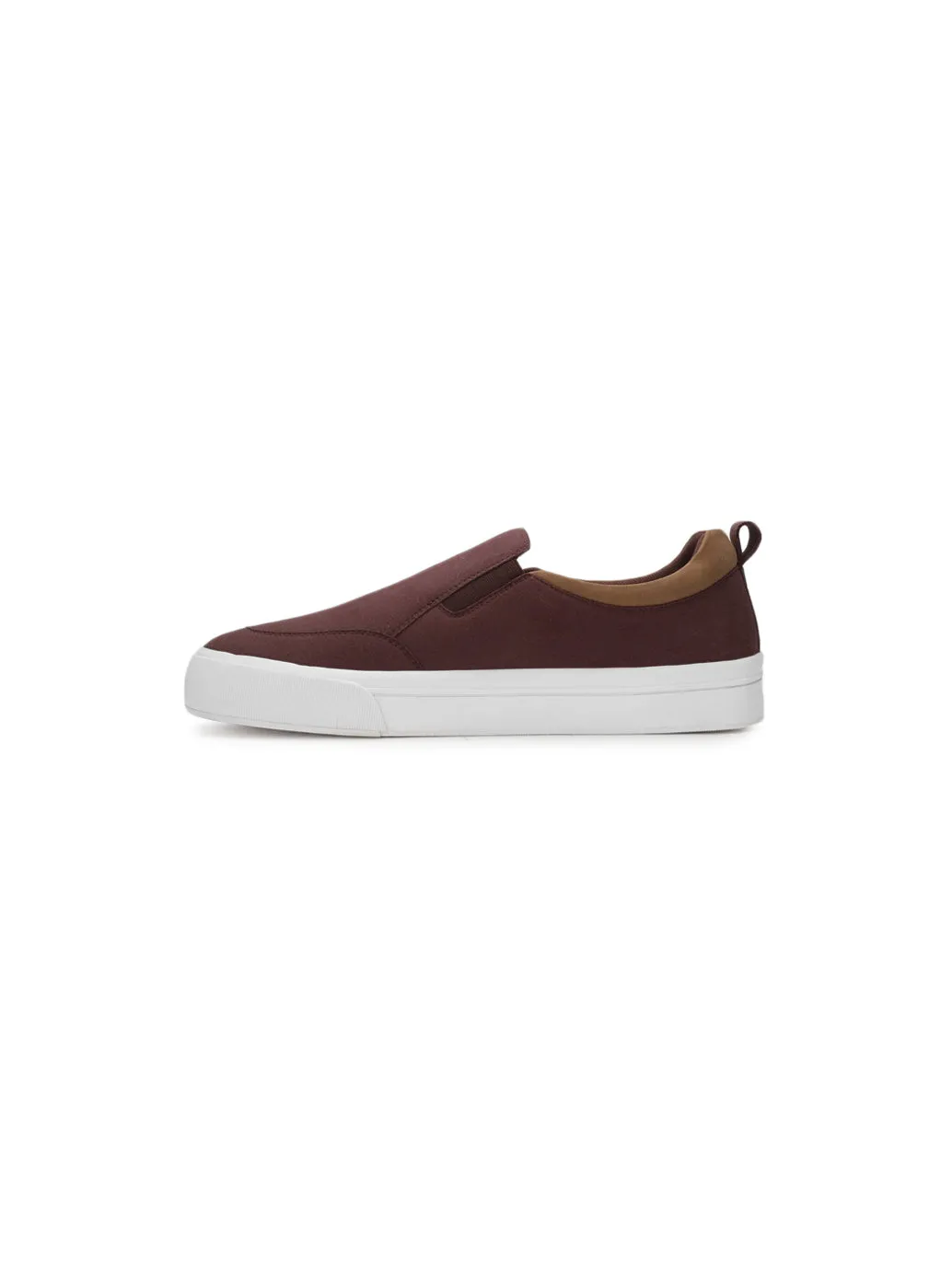 Men's Alps Maroon Casual Slip On