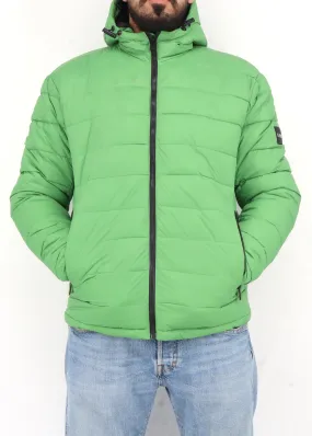 Men's Quilted Jacket,Green