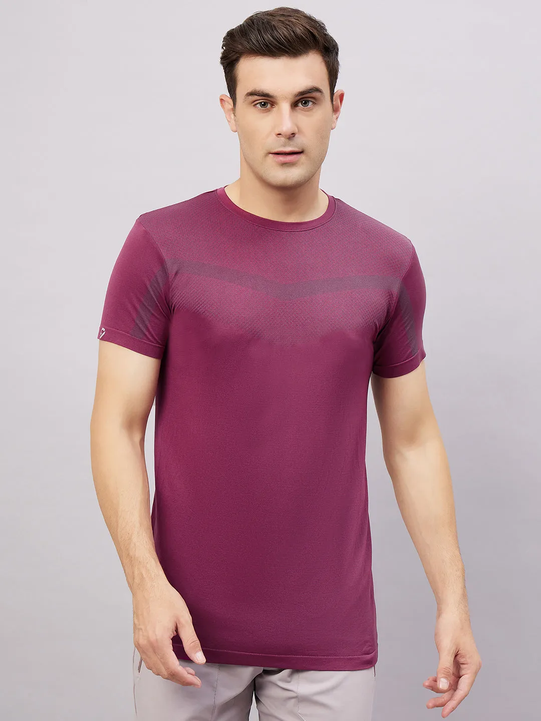 Men's Round Neck Half Sleeves T-Shirt - French Navy