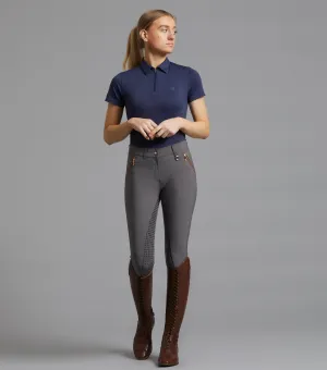 Milliania Ladies Full Seat Gel Riding Breeches Anthracite