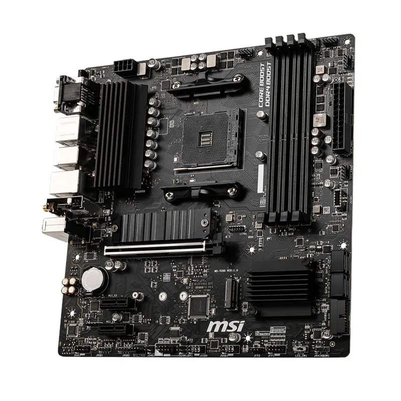 Msi B550M Pro-Vdh Wifi Amd Am4 Matx Gaming Motherboard