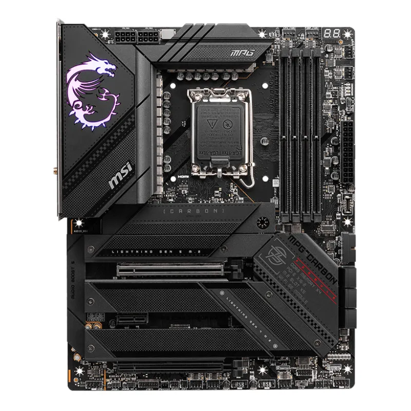 Msi Mpg Z790 Carbon Wifi Ddr5 Lga1700 Atx Gaming Motherboard