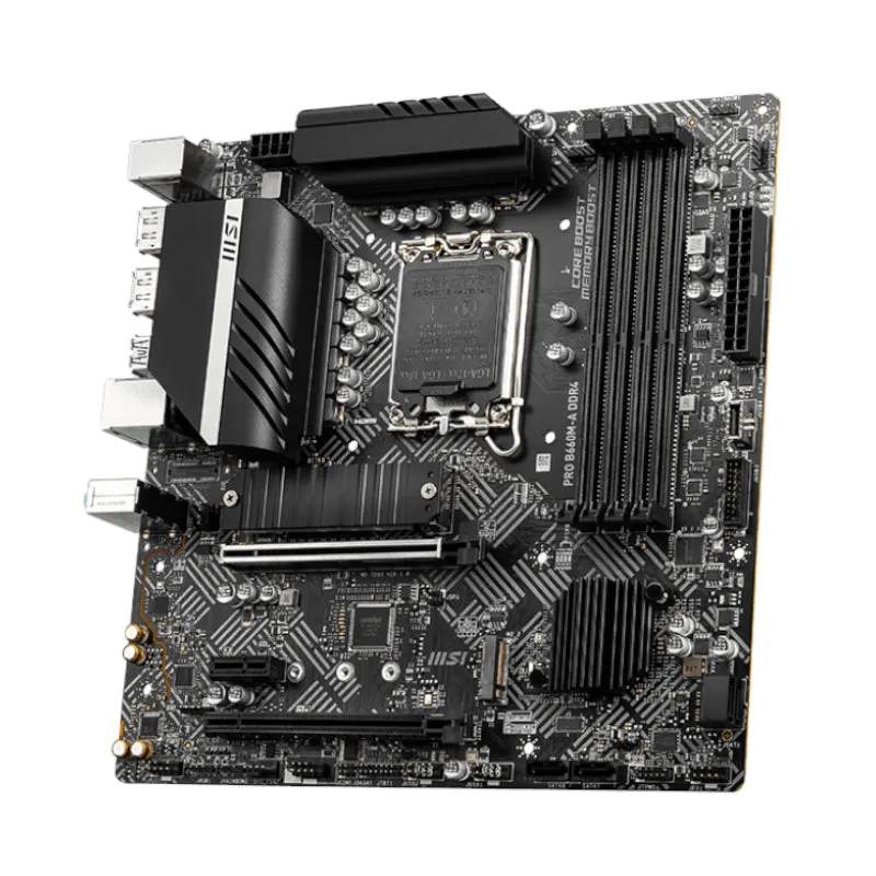 Msi Pro B660M-A Ddr4 Intel Lga1700 Matx Motherboard