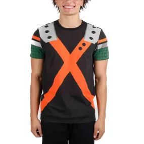 My Hero Academia Bakugou Katsuki Costume Cosplay T-Shirt