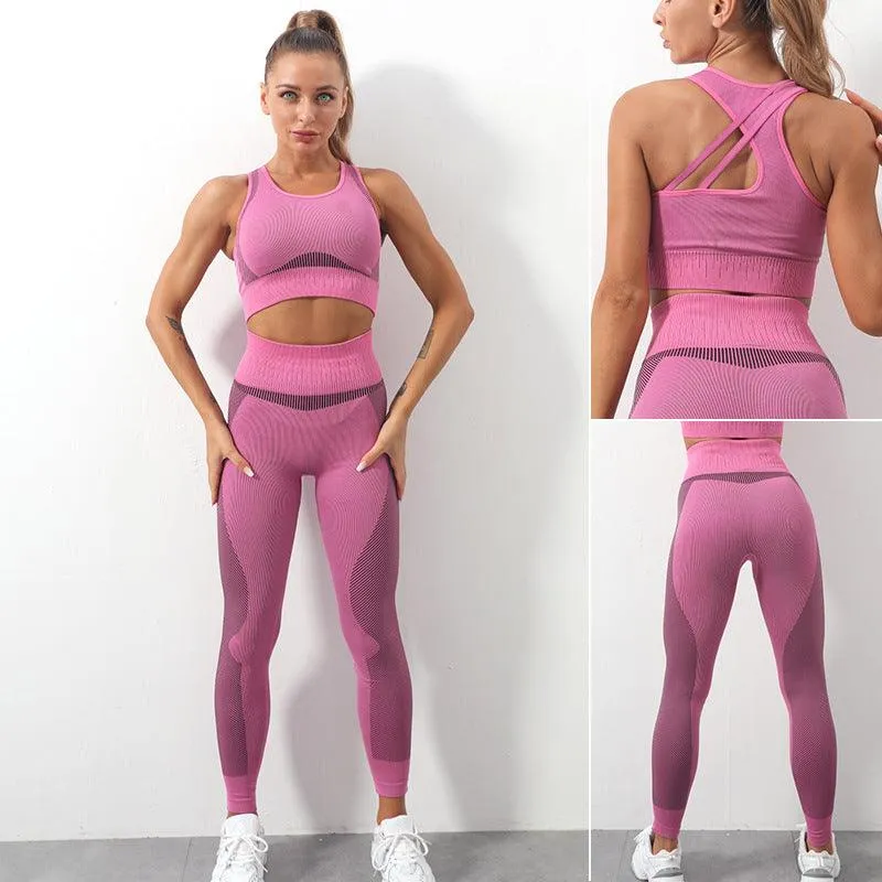 New European And American Yoga Clothes Women's Suits