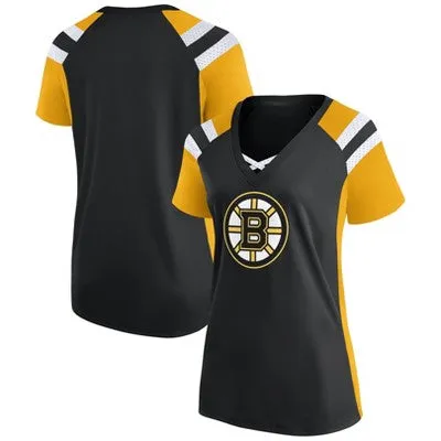 New - NHL Boston Bruins Women's Fashion Jersey - L