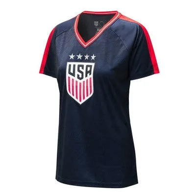 New - United States Soccer Federation Adult Unisex V Neck Game Day Shirt