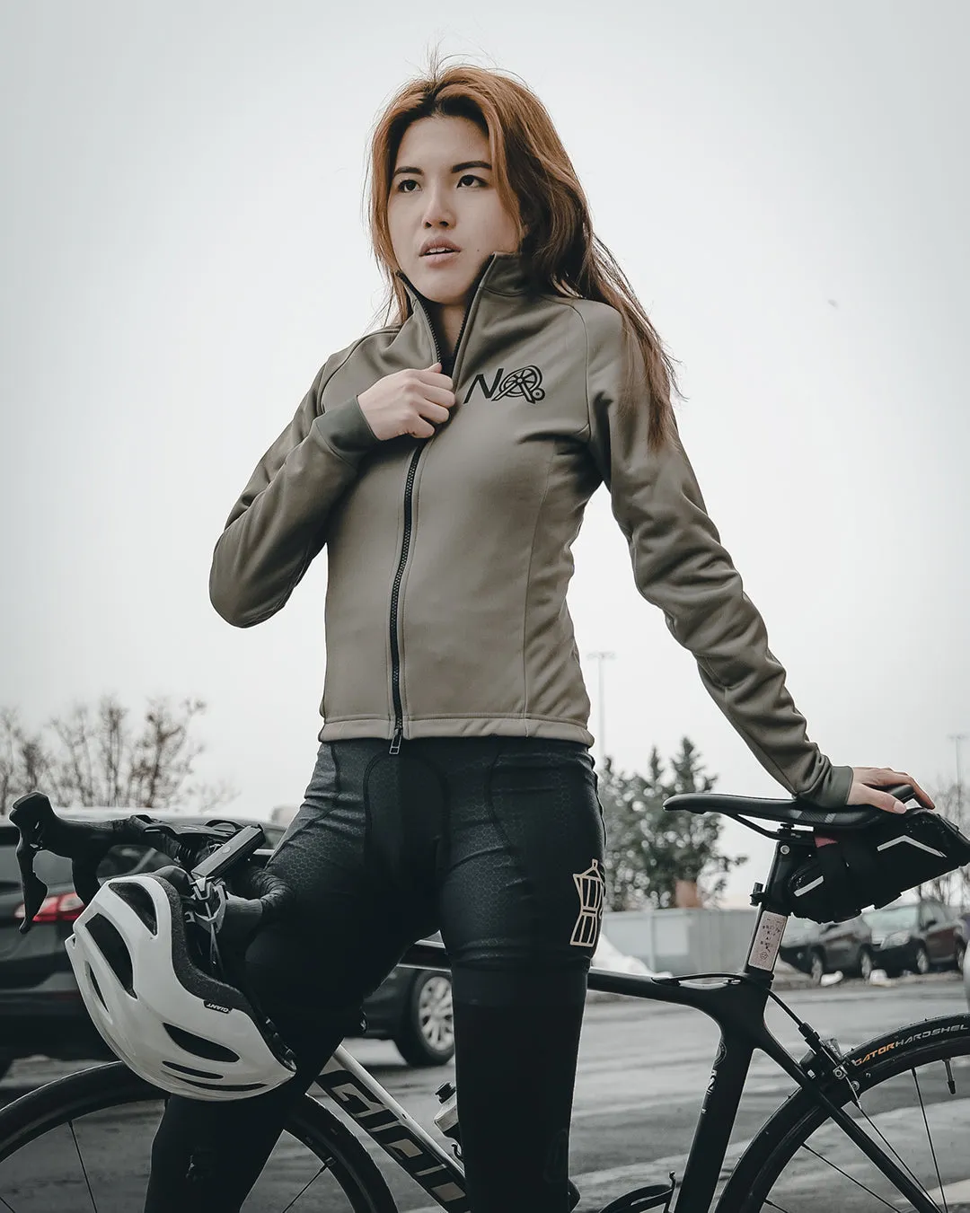 No-Trainer Olive Summit Women's Winter Jacket Final Sale