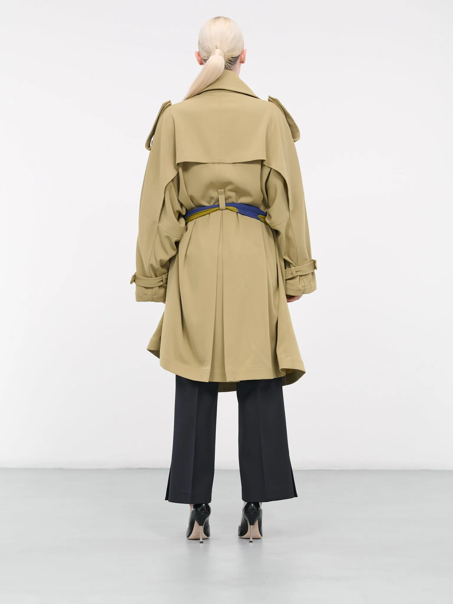 Oversized Trench Coat (FA043-E-BEIGE)