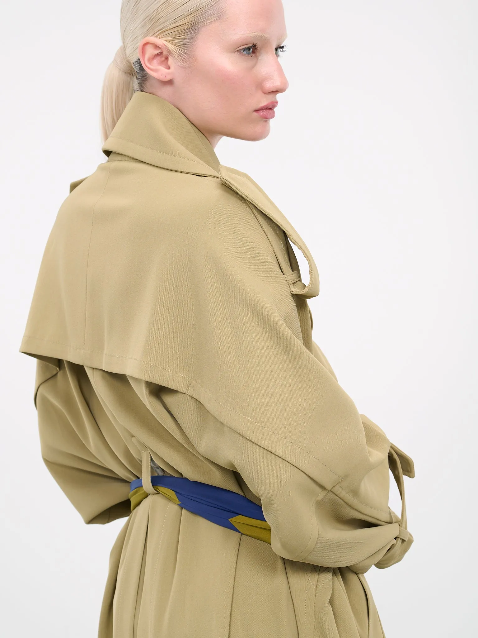 Oversized Trench Coat (FA043-E-BEIGE)