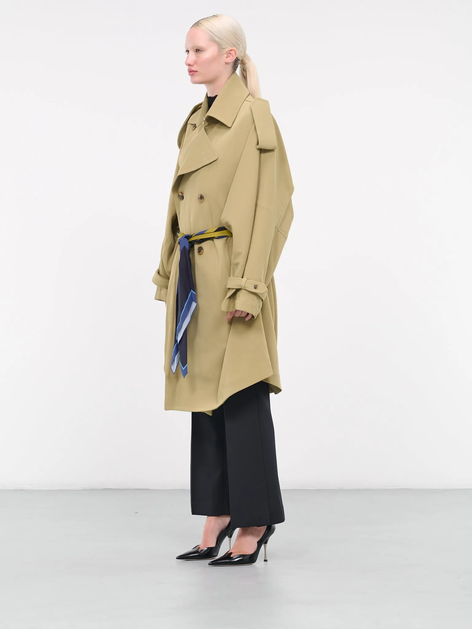 Oversized Trench Coat (FA043-E-BEIGE)