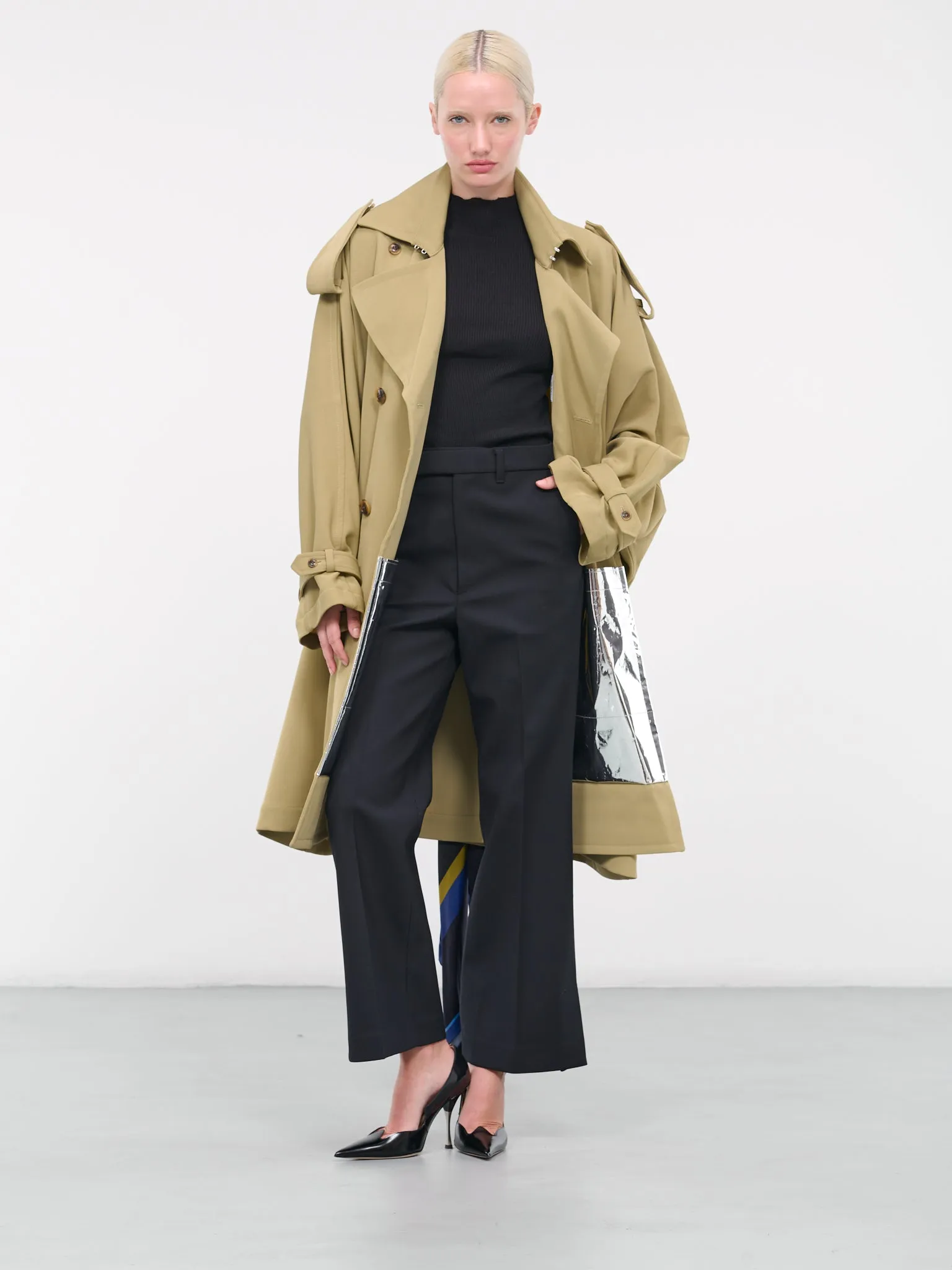 Oversized Trench Coat (FA043-E-BEIGE)