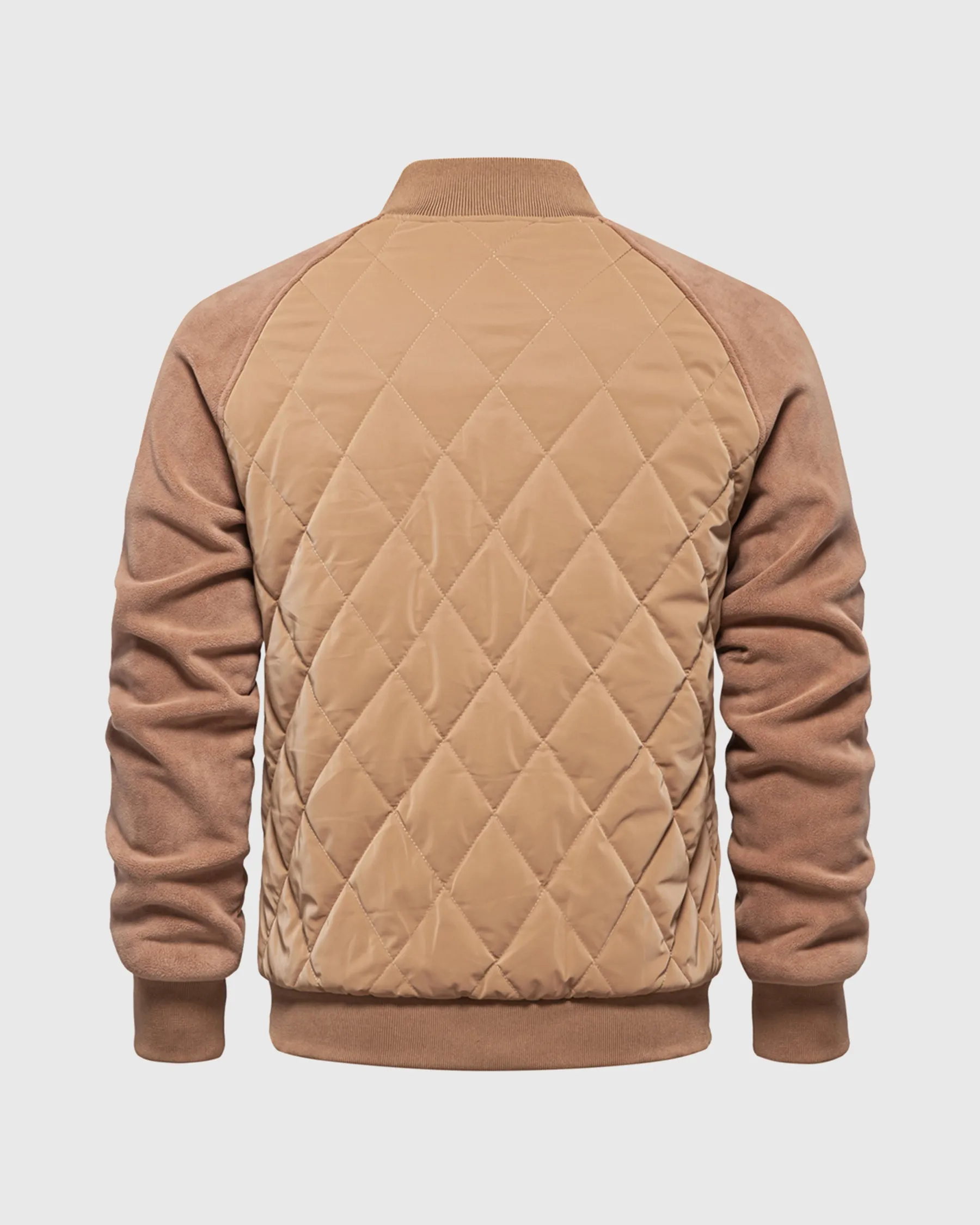 Panelled Hybrid Bomber Jacket New