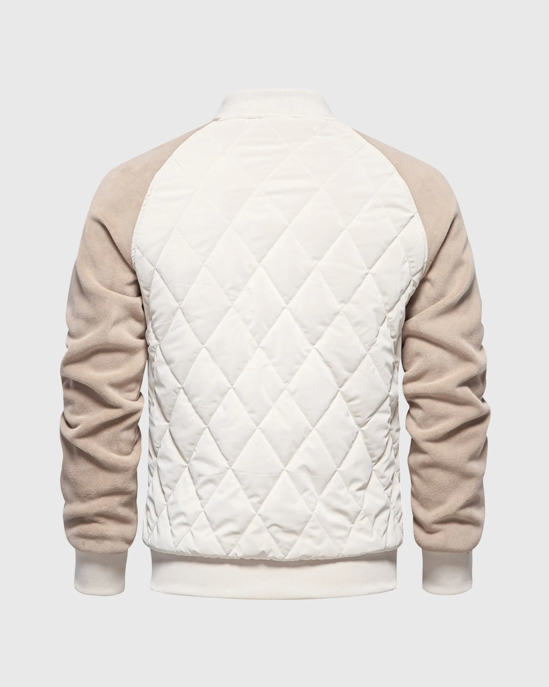 Panelled Hybrid Bomber Jacket New