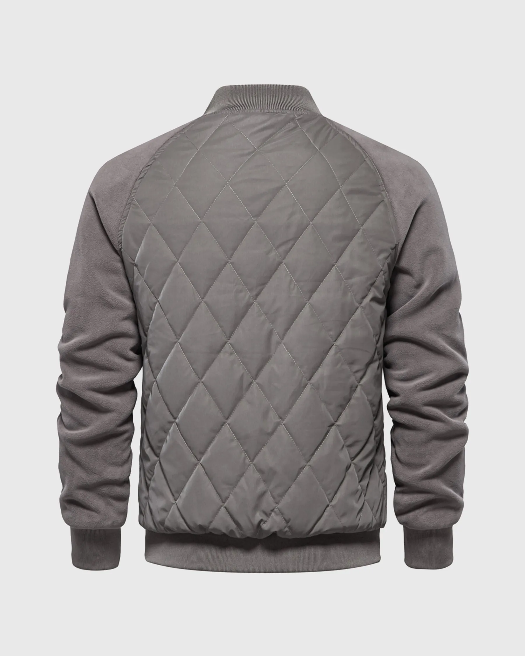 Panelled Hybrid Bomber Jacket New