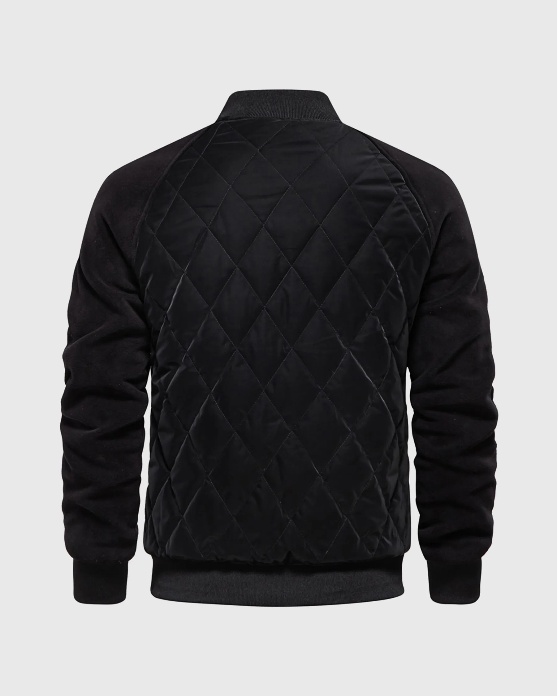 Panelled Hybrid Bomber Jacket New