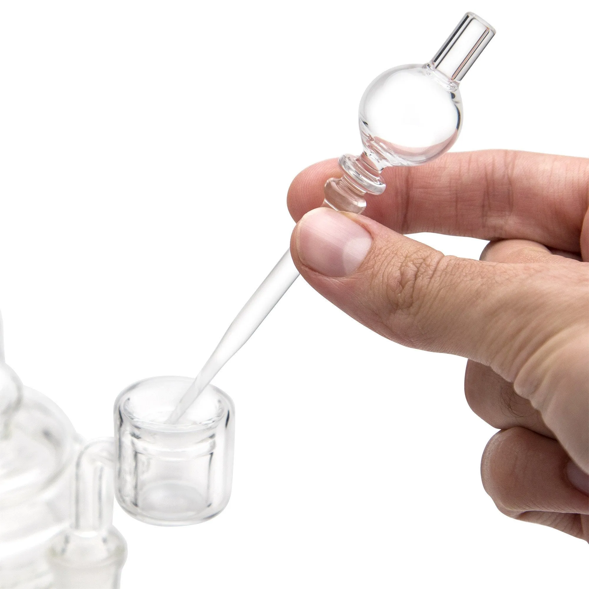 Quartz Thermal Banger Bubble Carb Cap/Dabber