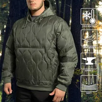 Quilted Woobie Hoodie