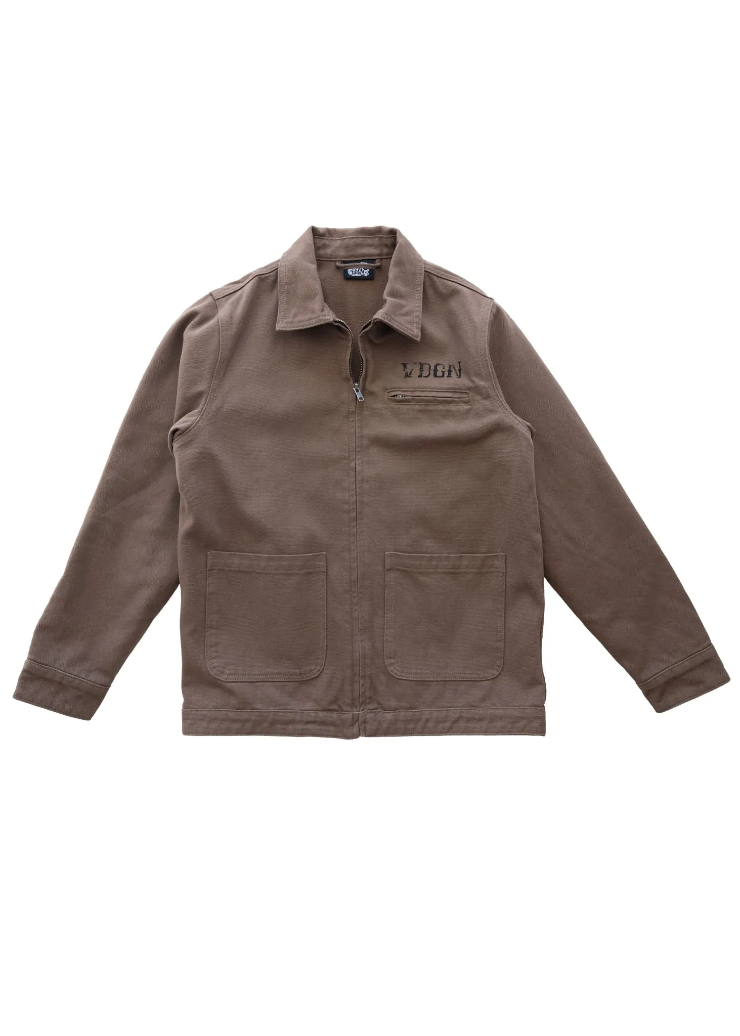 "Strike Back" Canvas Work Jacket