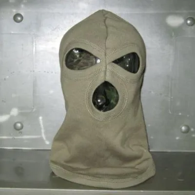 SAS-styled 'Pro' Balaclava in Cotton. Olive Green.