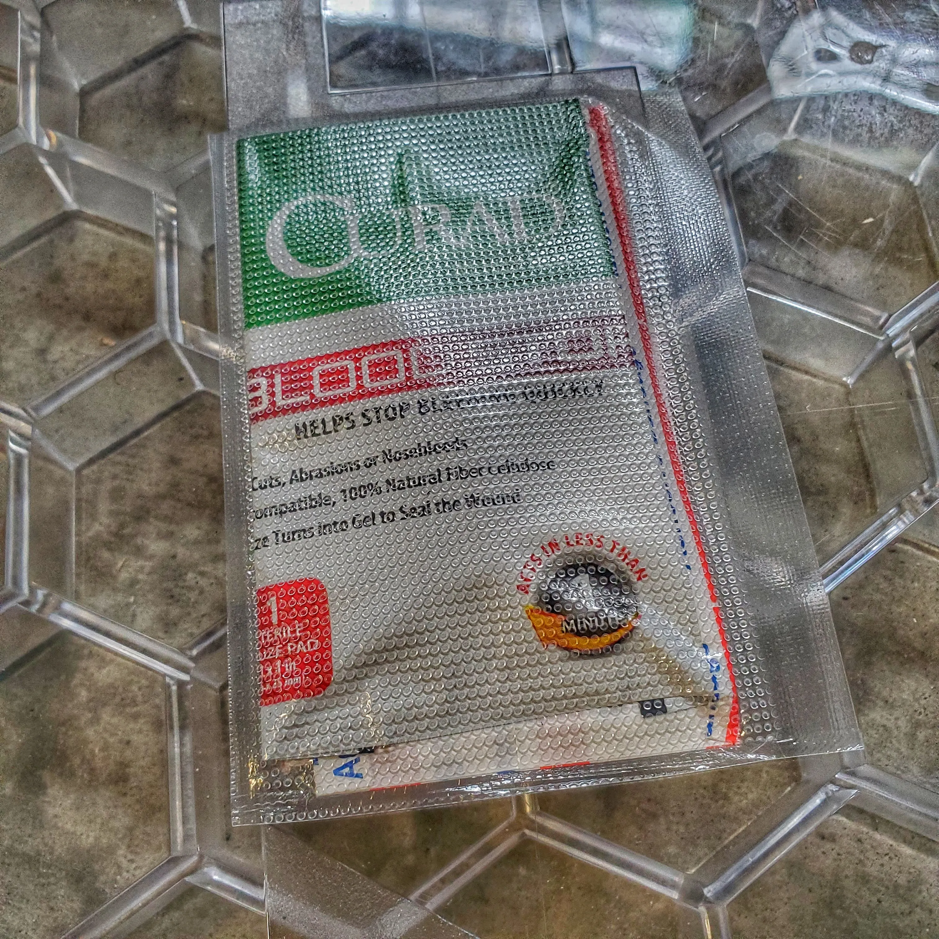 Shim Personal Survival Cards - Wallet Size Vacuum Sealed Survival Packets