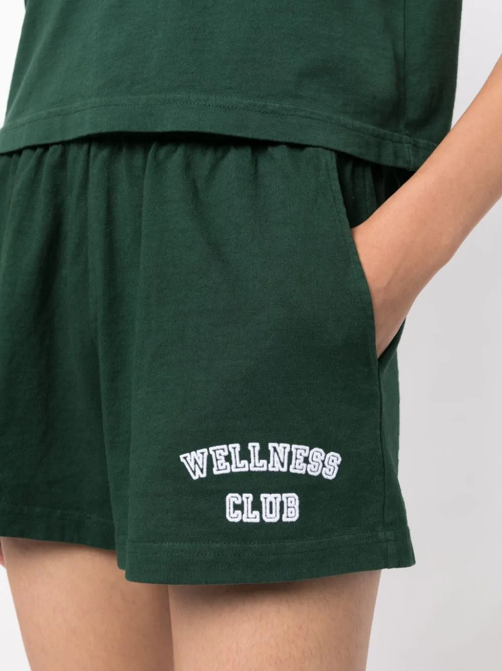 SPORTY & RICH MAIN Shorts Green