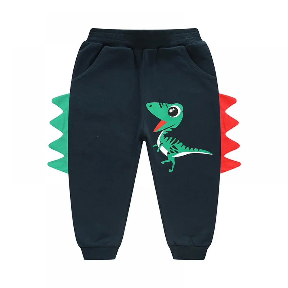 Spring and Autumn Children's Sweatpants Cartoon Fear Cotton Boys Sports Pants Wholesale