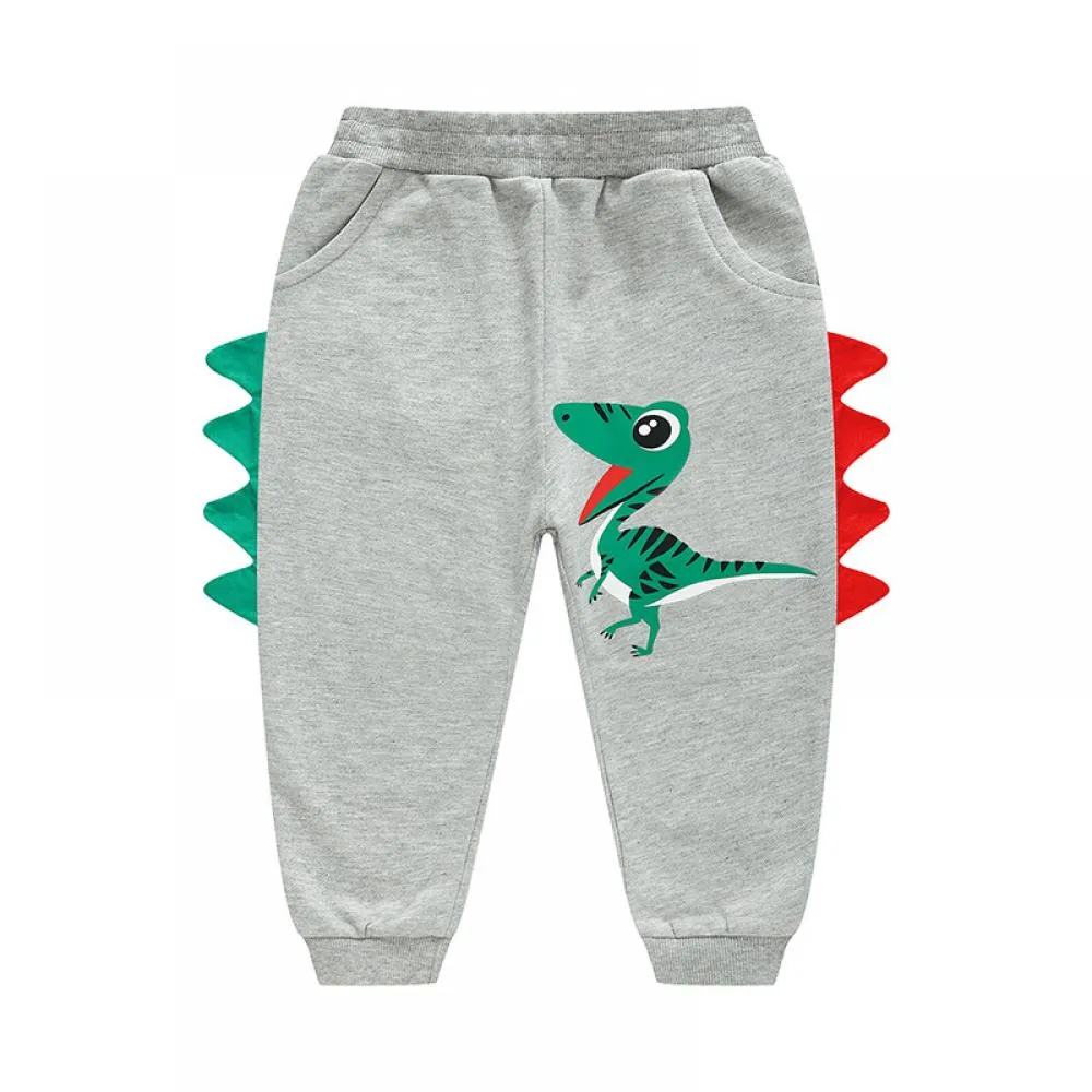 Spring and Autumn Children's Sweatpants Cartoon Fear Cotton Boys Sports Pants Wholesale