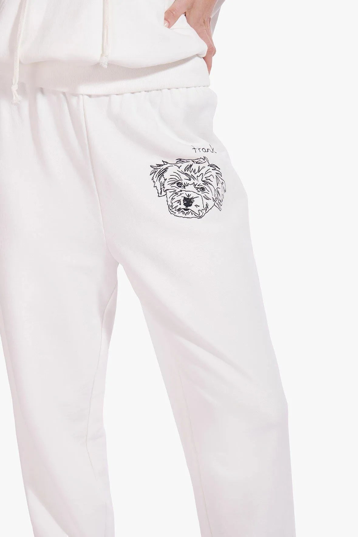 STAUD x C.BONZ CUSTOM PET SWEATPANT | IVORY