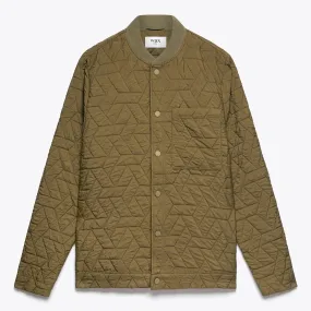 Sung Quilted Jacket - Khaki