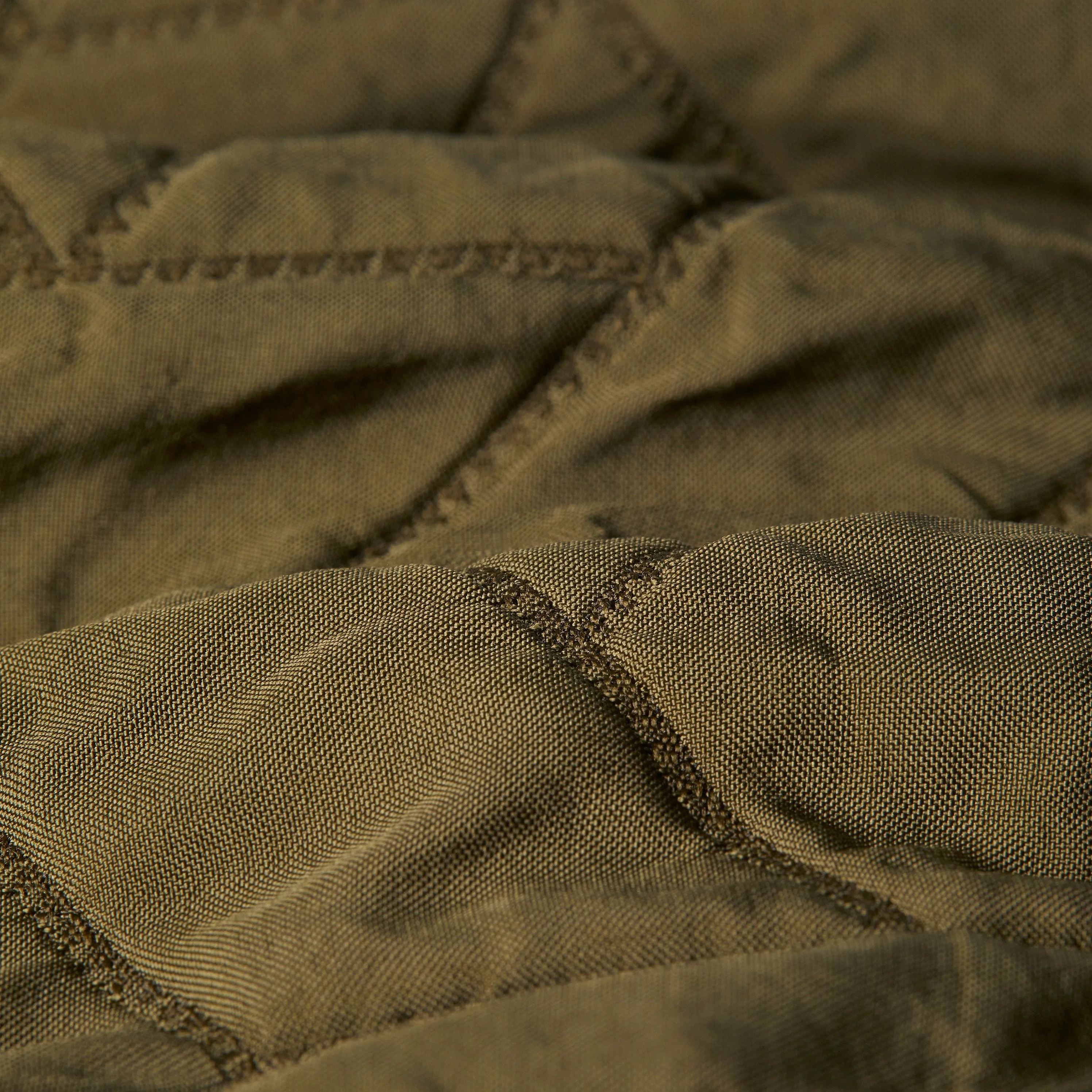 Sung Quilted Jacket - Khaki